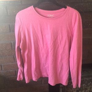 Columbia Pink Long Sleeve Tee Size L